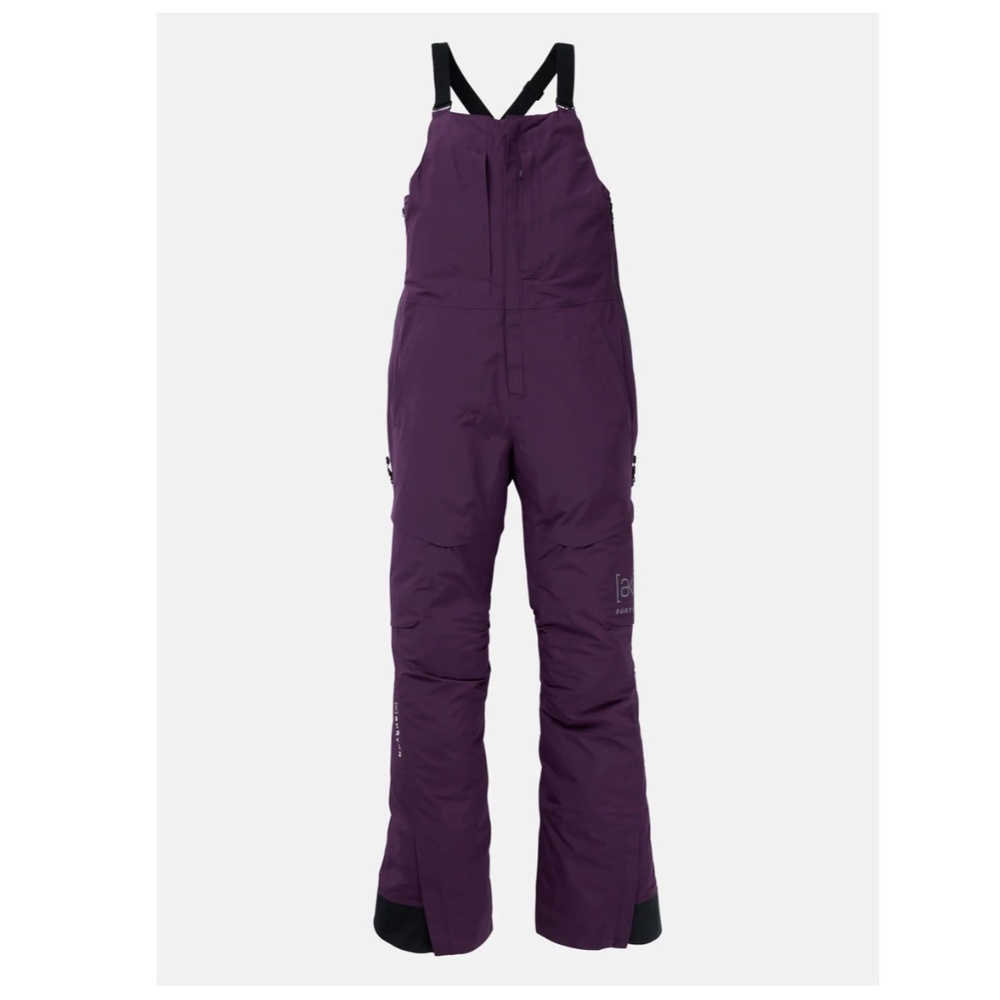 Women's Burton [ak] Kimmy GORE-TEX 2L Bib Pants (Short) Purple Small